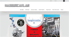 Desktop Screenshot of hasgurcanlar.com